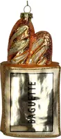 HD Collection glazen kerst ornament baguette 14.5cm multi kopen?
