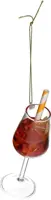 HD Collection glazen kerst ornament cocktail spritz 13.5cm oranje - afbeelding 1