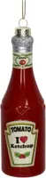 HD Collection glazen kerst ornament ketchup 14cm rood - afbeelding 5