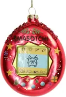 HD Collection glazen kerst ornament tamagotchi 11.5cm rood kopen?