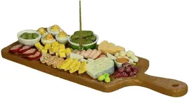 HD Collection kunststof kerst ornament borrelplank 10cm multi kopen?