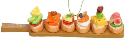 HD Collection kunststof kerst ornament spaanse tapas 19cm multi
