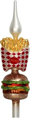 HD Collection piek glas fastfood 33cm multi
