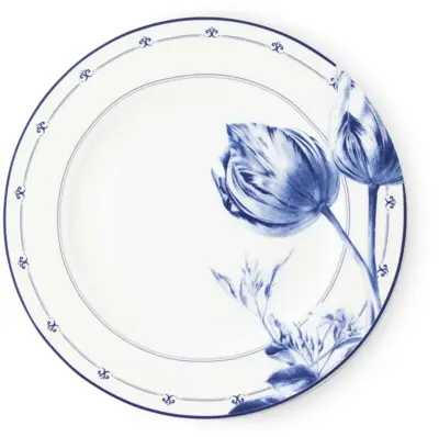 Heinen Delfts Blauw dinerbord keramiek tulp 26.5x2.5cm delfts blauw 