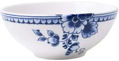 Heinen Delfts Blauw dipschaaltje keramiek paauw 10x4cm delfts blauw 