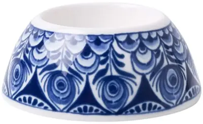 Heinen Delfts Blauw eierdopje keramiek paauw 7x3cm delfts blauw 
