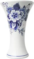 Heinen Delfts Blauw kelkvaas keramiek bloemen 11x17.5cm delfts blauw kopen?