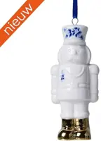 Heinen Delfts Blauw keramieken kerst ornament notenkraker 9.5cm delfts blauw kopen?