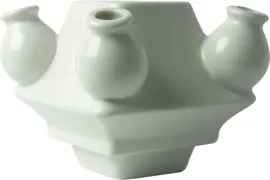 Heinen Delfts Blauw modulaire vaas keramiek midden 13x13x10cm wit kopen?