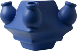 Heinen Delfts Blauw modulaire vaas keramiek olympisch midden 13x13x10cm blauw kopen?