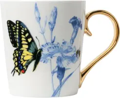 Heinen Delfts Blauw mok keramiek koninginnepage 8.5x9.5cm delfts blauw  kopen?