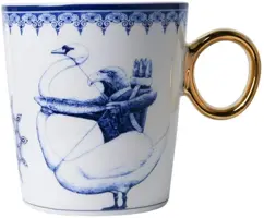 Heinen Delfts Blauw mok keramiek redmer hoekstra sterrenbeeld boogschutter 8.5x9.5cm delfts blauw  kopen?