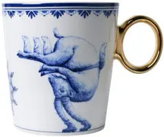 Heinen Delfts Blauw mok keramiek redmer hoekstra sterrenbeeld steenbok 8.5x9.5cm delfts blauw  kopen?