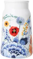 Heinen Delfts Blauw vaas melkbus keramiek bloementuintje 12.5x20.5cm delfts blauw kopen?