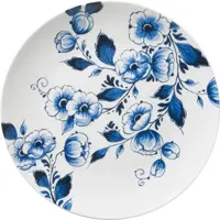 Heinen Delfts Blauw wandbord keramiek bloem 26.5cm delfts blauw  kopen?