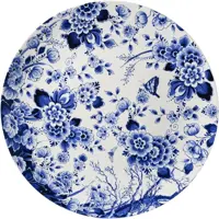 Heinen Delfts Blauw wandbord keramiek bloementuin 42cm delfts blauw  kopen?