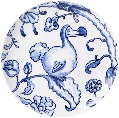 Heinen Delfts Blauw wandbord keramiek dodo 20.5cm delfts blauw 