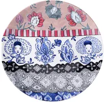 Heinen Delfts Blauw wandbord keramiek kanten isabee 31cm delfts blauw  kopen?