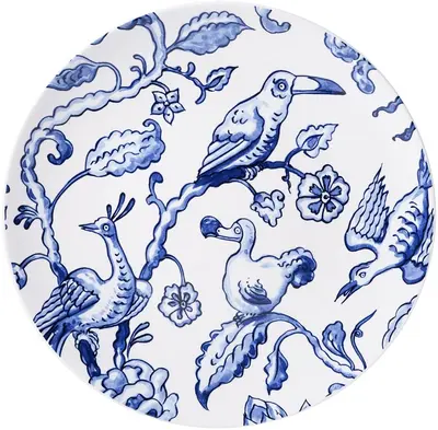 Heinen Delfts Blauw wandbord keramiek pronkveren 31cm delfts blauw 