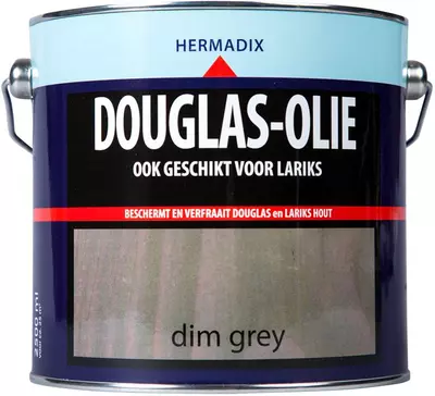 Hermadix douglas-olie mat 2500 ml dim grey