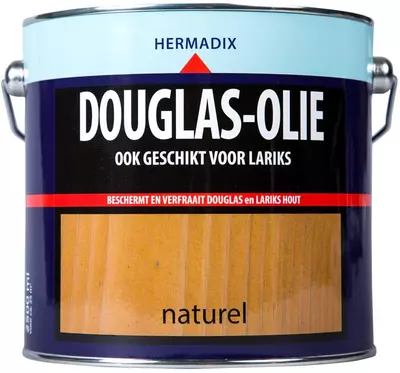 Hermadix douglas-olie mat 2500 ml naturel