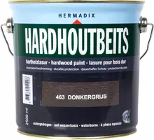 Hermadix hardhoutbeits zijdeglans 2500 ml donker grijs (463) kopen?