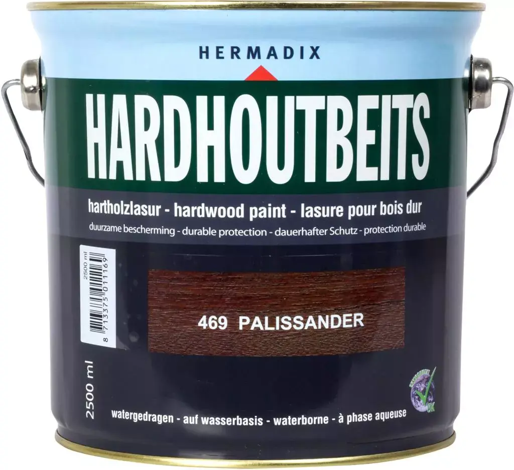 Effectiviteit Honger Ontwapening Hermadix hardhoutbeits zijdeglans 2500 ml palissander (469) kopen? -  tuincentrum Osdorp :)