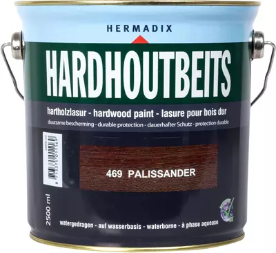Hermadix hardhoutbeits zijdeglans 2500 ml palissander (469)