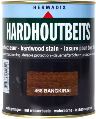 Hermadix hardhoutbeits zijdeglans 750 ml bangkirai (468)