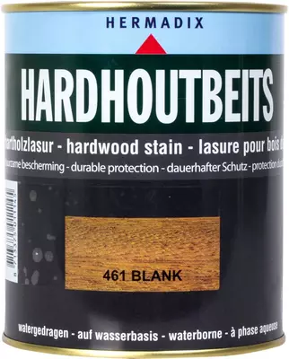  Hermadix hardhoutbeits zijdeglans 750 ml blank (461)