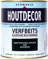 Hermadix houtdecor zijdeglans 750 ml amsterdams groen (632) dekkend kopen?