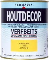 Hermadix houtdecor zijdeglans 750 ml zonnegeel (608) dekkend kopen?