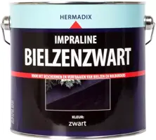 Hermadix impraline mat 2500 ml bielzenzwart zwart kopen?