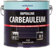 Hermadix impraline mat 2500 ml carbeauleum zwartbruin kopen?