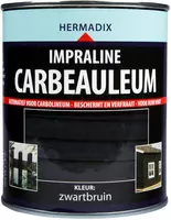 Hermadix impraline mat 750 ml carbeauleum zwartbruin kopen?
