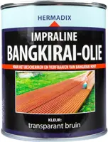Hermadix impraline mat - bangkirai-olie - bruin transparant 750ml kopen?