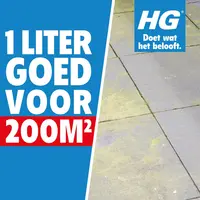 HG groene aanslagreiniger concentraat 1000ml fles - afbeelding 3