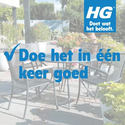 HG groene aanslagreiniger concentraat 1000ml fles - afbeelding 4