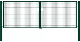 Hillfence eco dubbele poort 300x100 cm zwart kopen?