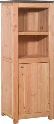 Hillhout Douglas buitenkeuken met deur 61,5x56x168 cm - afbeelding 1