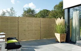 Hillhout Elan scherm excellent 180x180 cm - afbeelding 2