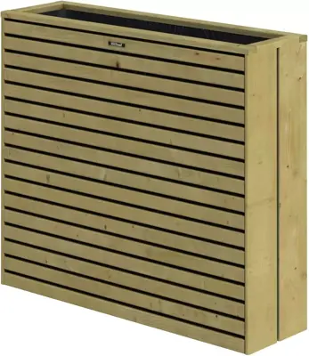 Hillhout Elan terrasafscheiding plantenbak 103x30x93 cm - afbeelding 1