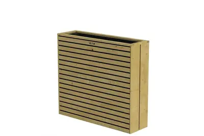 Hillhout Elan terrasbloembak 103x30x93 cm - afbeelding 1