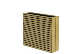 Hillhout Elan terrasbloembak 103x30x93 cm - afbeelding 1
