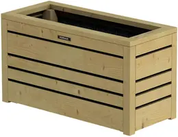 Hillhout Flux bloembak Excellent 70x30x38 cm - afbeelding 2
