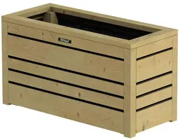 Hillhout Flux bloembak Excellent 70x30x38 cm - afbeelding 1