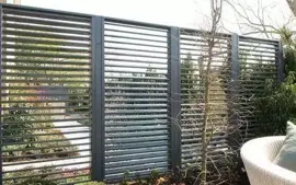 Hillhout scherm vuren shutters 90x180cm geïmpregneerd - afbeelding 2