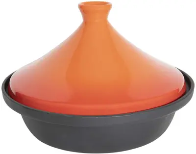 HIT trading Tajine ø30x7,5 cm rood gietijzer