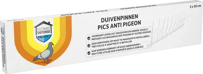 Home Defense Duivenpinnen 2,5 meter (5 x 50cm)