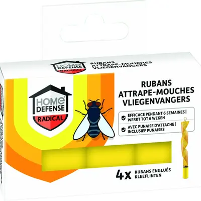 Home Defense kleefspiraal vliegende insecten 4st